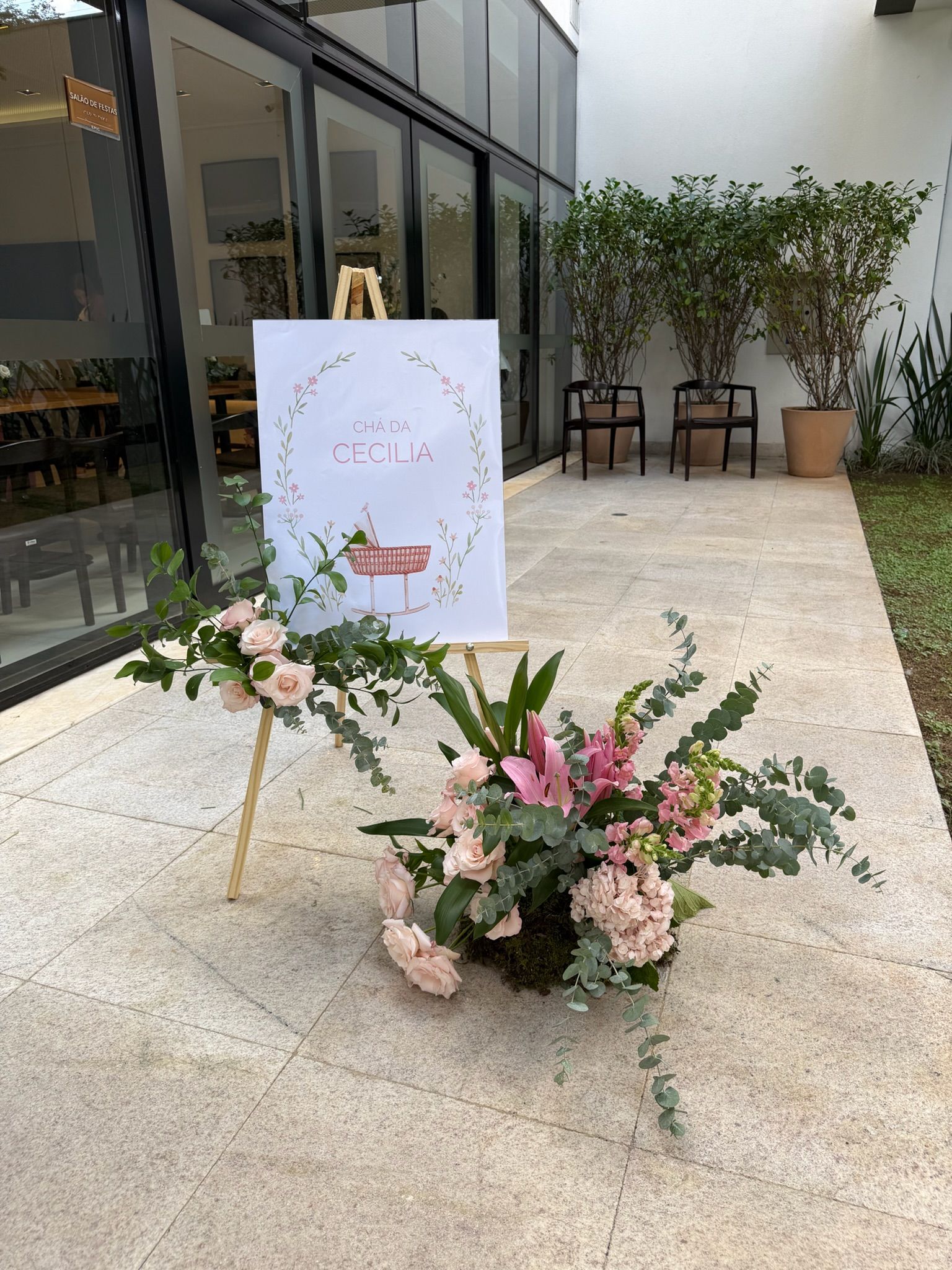 Design floral Amenci para evento